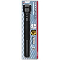Los mejores  - MAGLITE 4 D Cell Blister Pack Linterna incandescente- Unisex- Negro- 37 cm